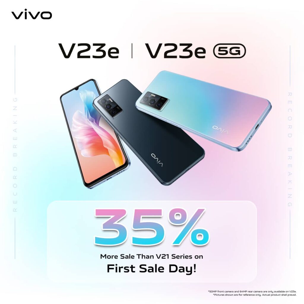 vivo V23e Series Sets New First Sales Record for the V Family