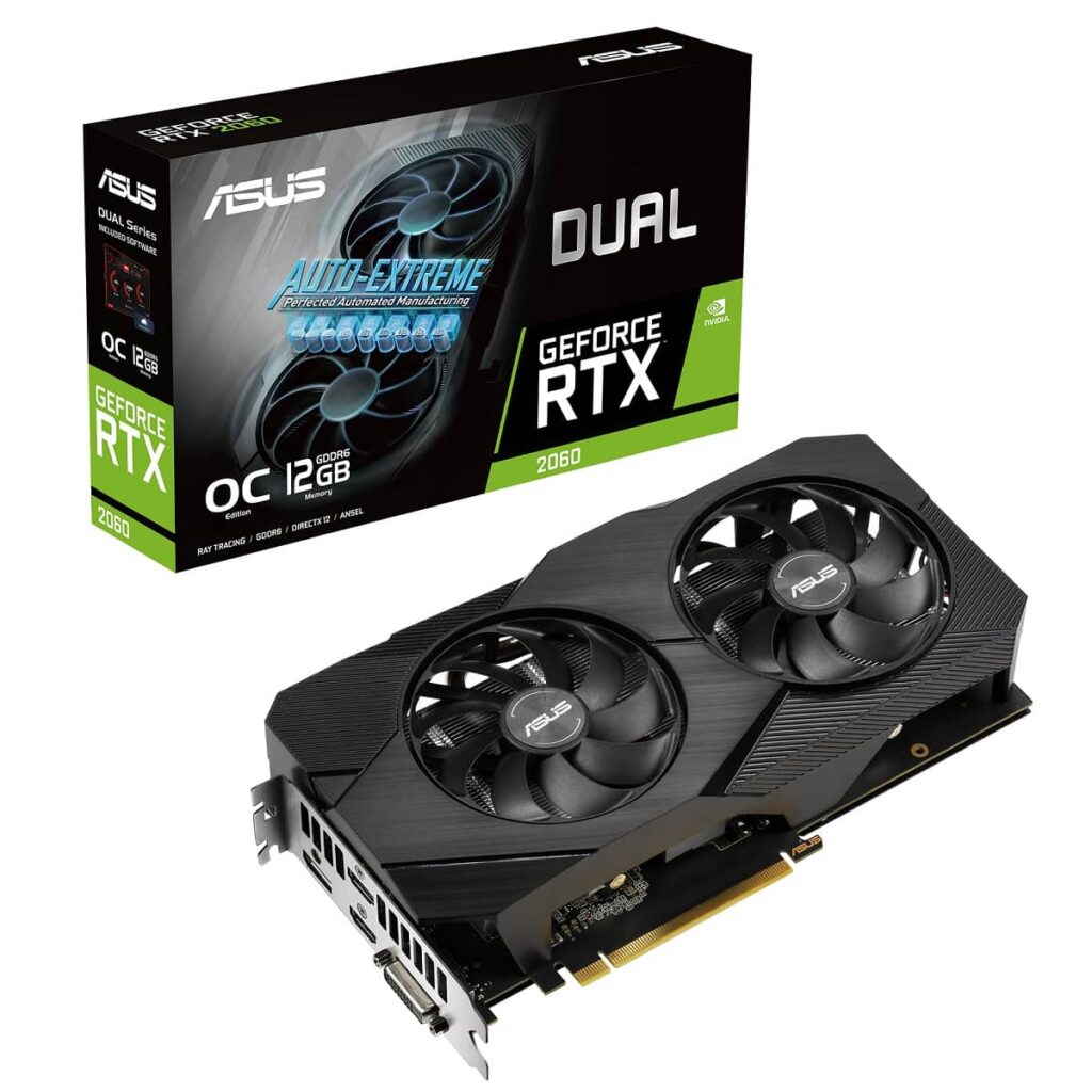 ASUS Announces Dual GeForce RTX 2060 with 12 GB of VRAM