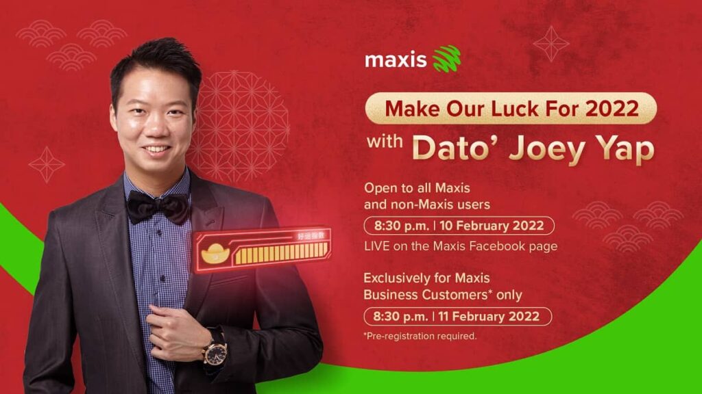 Maxis Rings in CNY With Tradition And Technology