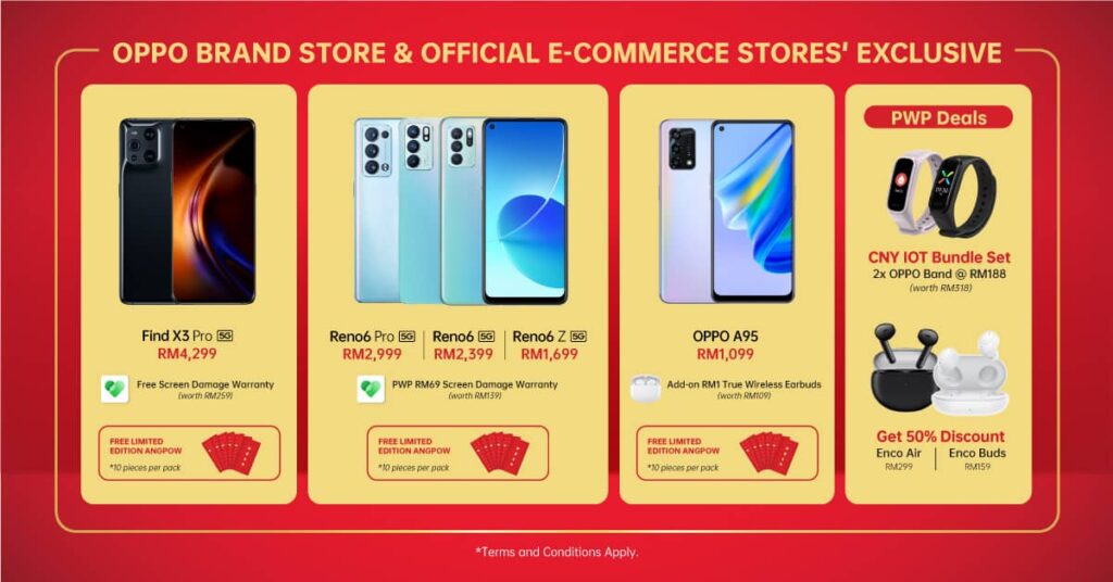 OPPO’s Roar of Prosperity CNY Sale Gives Away Roar-some Rewards Worth Up to RM3,888,888 OPPO’s Roar of Prosperity CNY Sale Gives Away Roar-some Rewards Worth Up to RM3,888,888