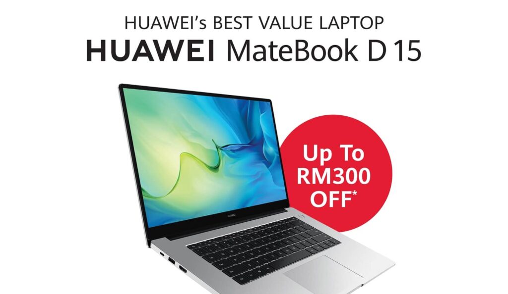 HUAWEI MateBook D15 is More Affordable Than Ever Before