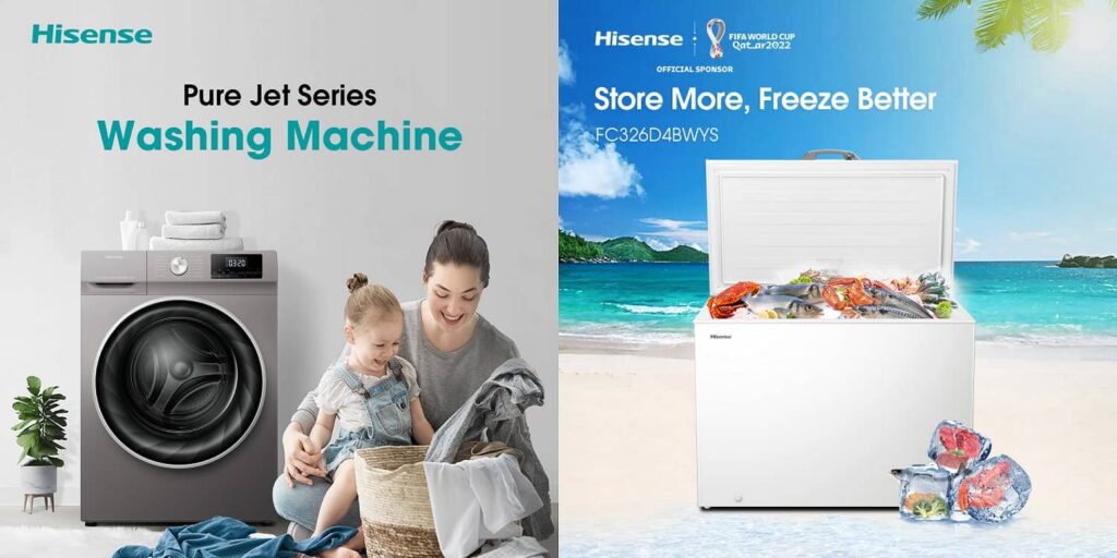 Hisense Malaysia To Launch Environmentally Friendly 2-In-1 Dryer & Washer And Super Freezer This Month