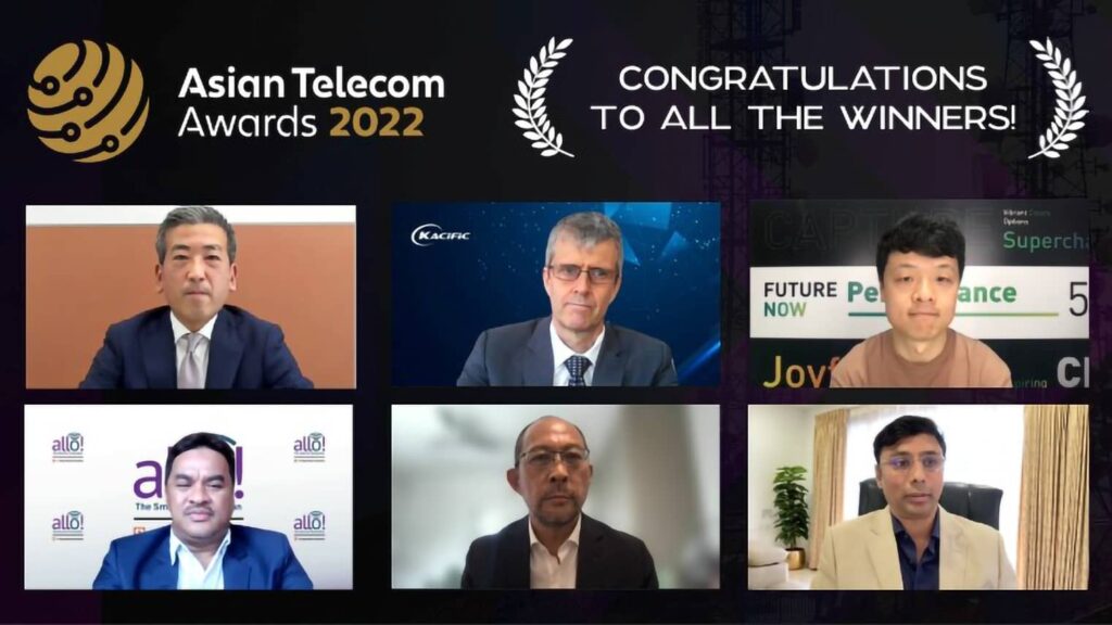 Outstanding Telco Firms Lauded in Asian Telecom Awards 2022