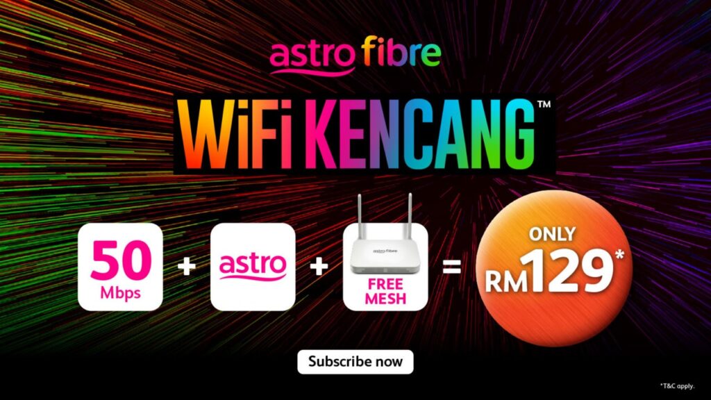 Astro Fibre Launched With a Whole New Level of Entertainment