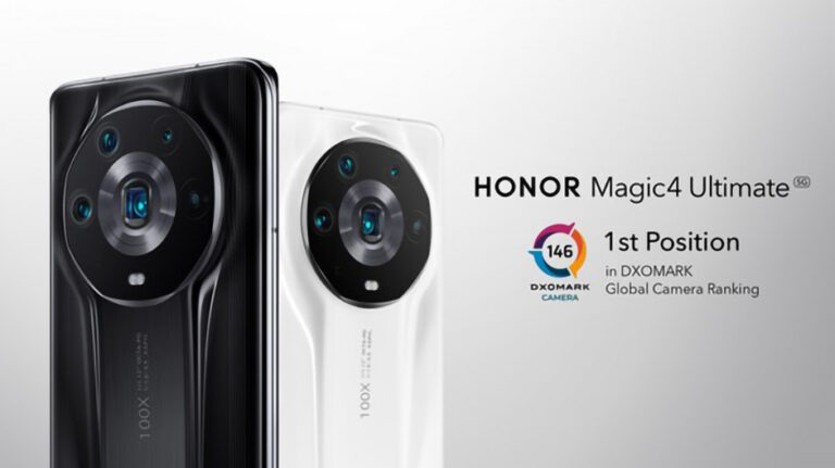 HONOR Magic4 Ultimate Rank Top 1 in DXOMARK
