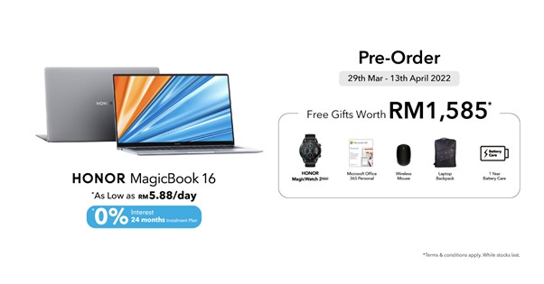 HONOR X9, HONOR X7 and HONOR MagicBook 16 Are Now Officially Up For Grabs Nationwide
