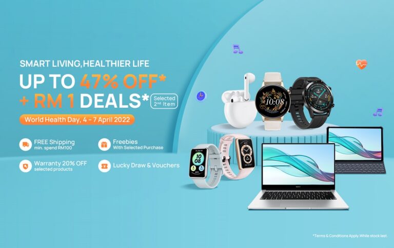 Live a Healthier Life with HUAWEI Smart Health Campaign