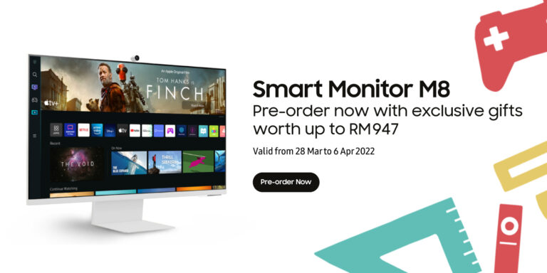 Samsung Malaysia Electronics Announces The New Smart Monitor M8, M7 & M5 Availability in Malaysia