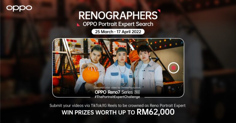 OPPO RENOGRAPHERS – Calling Local Talents for Partnership Opportunities with the OPPO Reno7