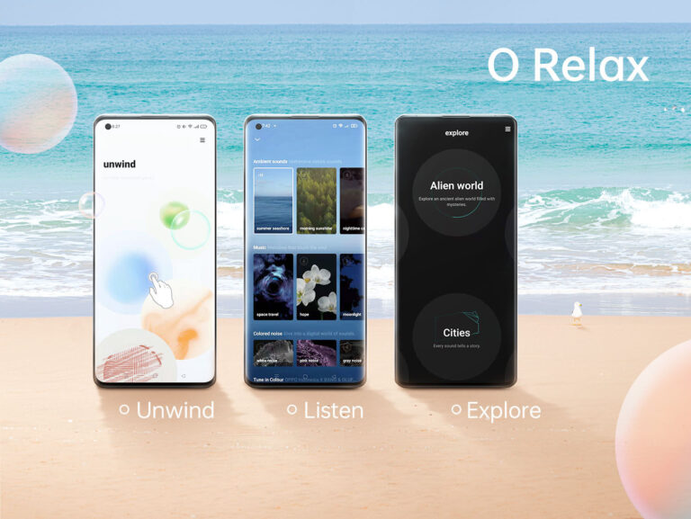 Newest Version of O Relax is Equipped in OPPO Find X5 Series For Better Moment of Calm