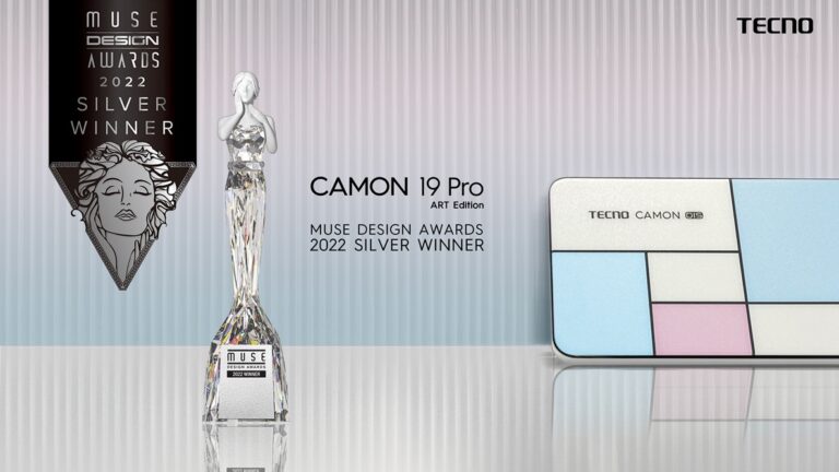 TECNO CAMON 19 Pro Art Edition Won a 2022 MUSE Design Awards