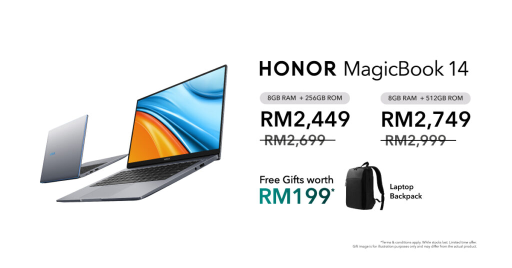 HONOR Raya promo: Discounts up to RM250 and free gifts worth up to RM936  for selected products