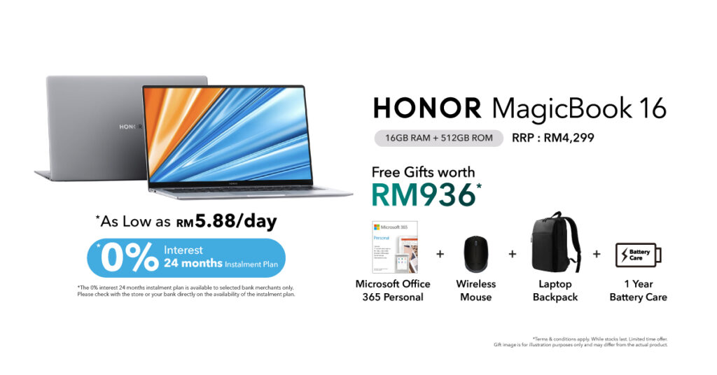 HONOR’s Raya Promo Is Here! Save Up To RM 250 When You Purchase Selected HONOR Products