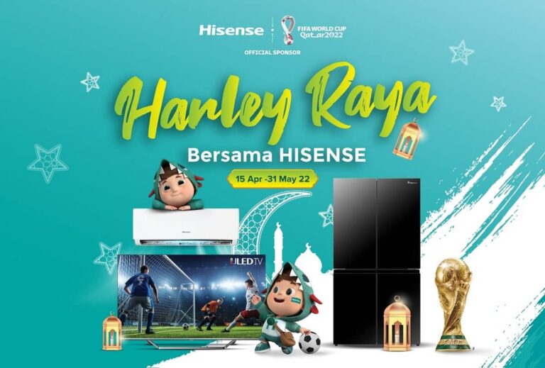 Discounts Up To RM6,000 During Harley Raya Bersama Hisense Promotion