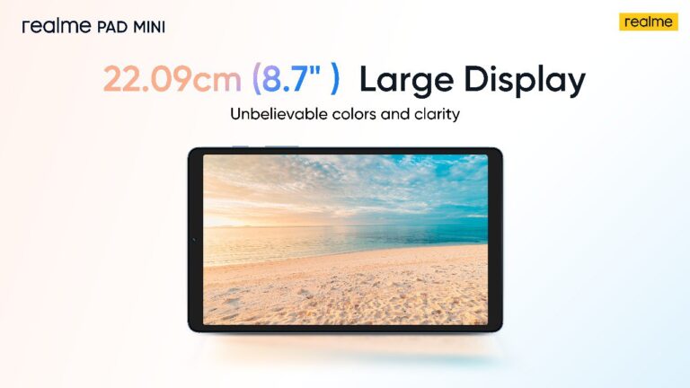 realme Pad Mini Launched in Malaysia From RM599 in a Thinnest Form Factor