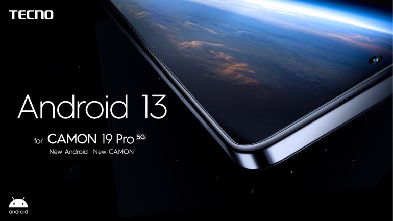 TECNO is Among the First to Make Android 13 Beta Available on Its Latest CAMON 19 Pro 5G