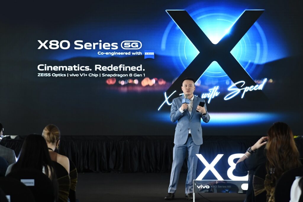 A New Standard of Cinematics Imaging Unfolds with vivo X80 Series