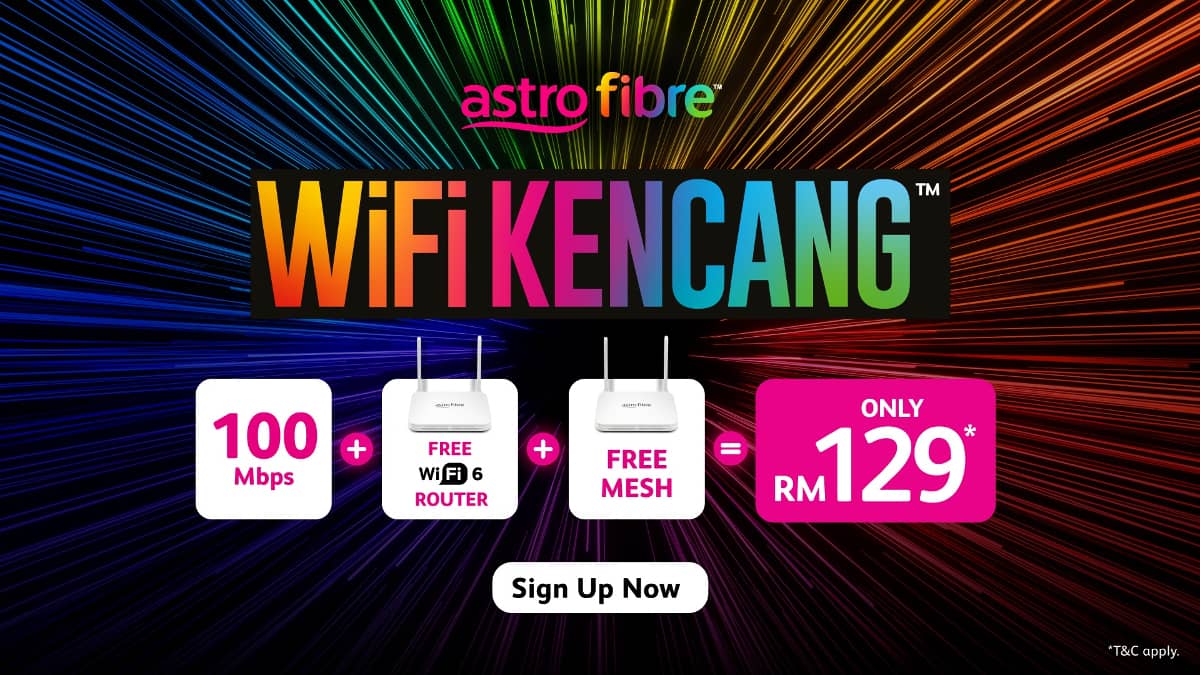 Astro Now Offering Standalone Broadband With Astro Fibre, Speeds Of Up To 800 Mbps￼