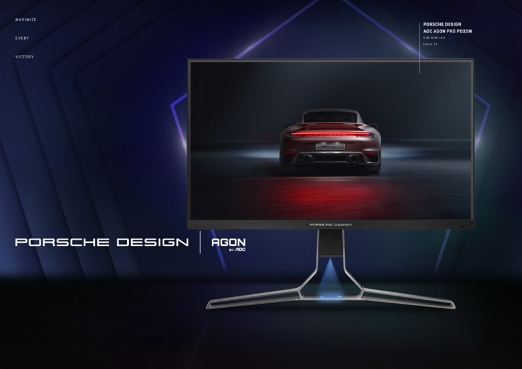 Porsche Design and AGON by AOC Unveil The New PD32M Premium Display