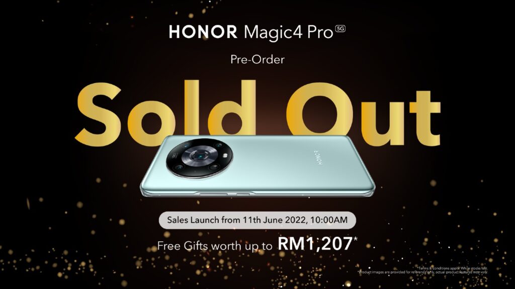 HONOR Magic4 Pro Malaysia Pre-Order Sold Out on All Official Channels