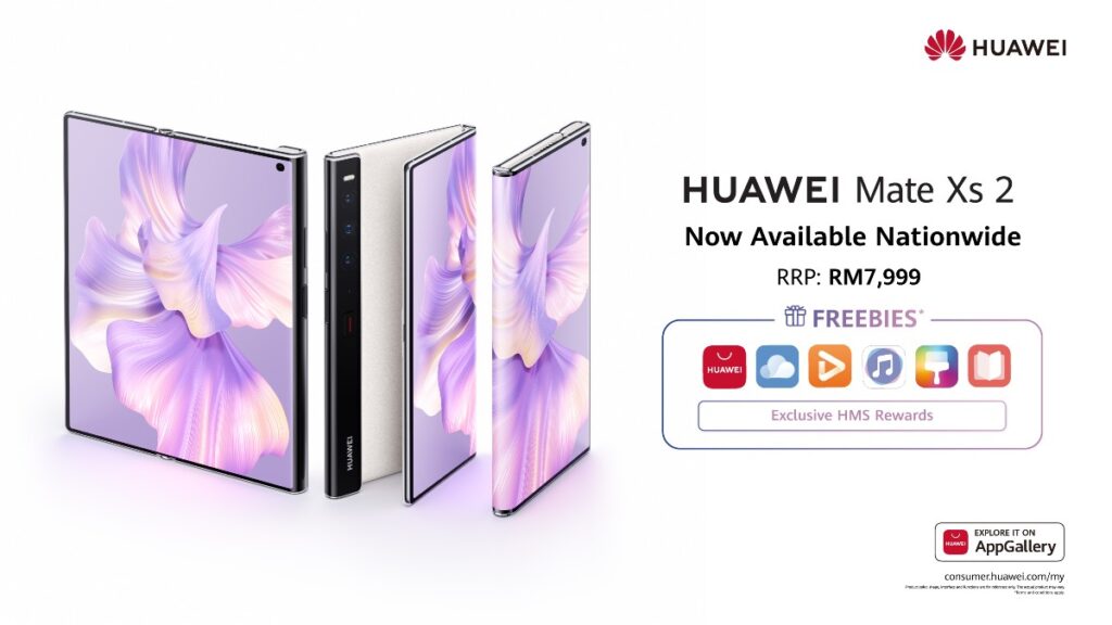 Ultra-Thin, Ultra-Light and Super Durable HUAWEI Mate Xs 2