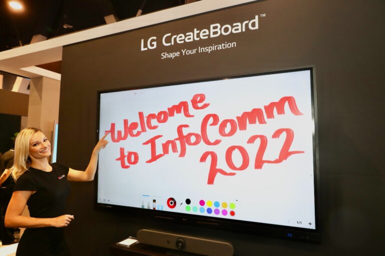 LG Creates Real-World Environments To Highlight New Technologies At InfoComm 2022