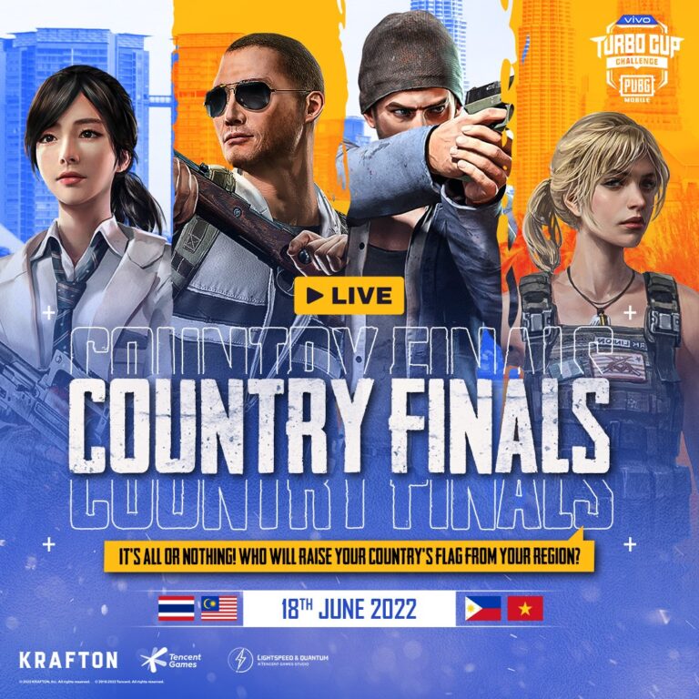 vivo X PUBG Mobile Turbo Cup Challenge Country Finals Happening this 18 June 2022
