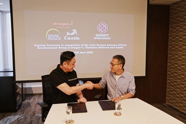 Infinity Entertainment Group acquires stake in dragon-i, Cassio and Tazmania Ballroom to form a new strategic alliance in Hong Kong's nightclub industry