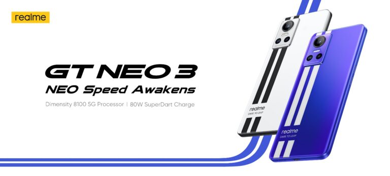 realme to Launch GT Neo 3 Powered By MediaTek Dimensity 8100 5G in Malaysia