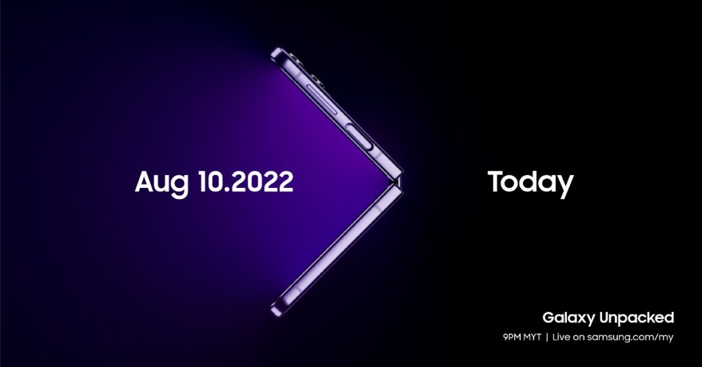 Get Ready For Galaxy Unpacked This August 2022 - Unfold Your World