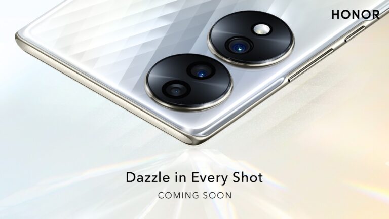 Honor Gives a Glimpse of its Latest Smartphone Sneak Peek With Glittering Design