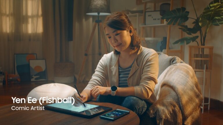 This Gifted Artist Relies on Her Galaxy Tab S8 Ultra as Her Creative Companion