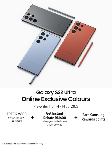 New Online Exclusive Colours of the Galaxy S22 Ultra Will Add More Flavour to Your Life
