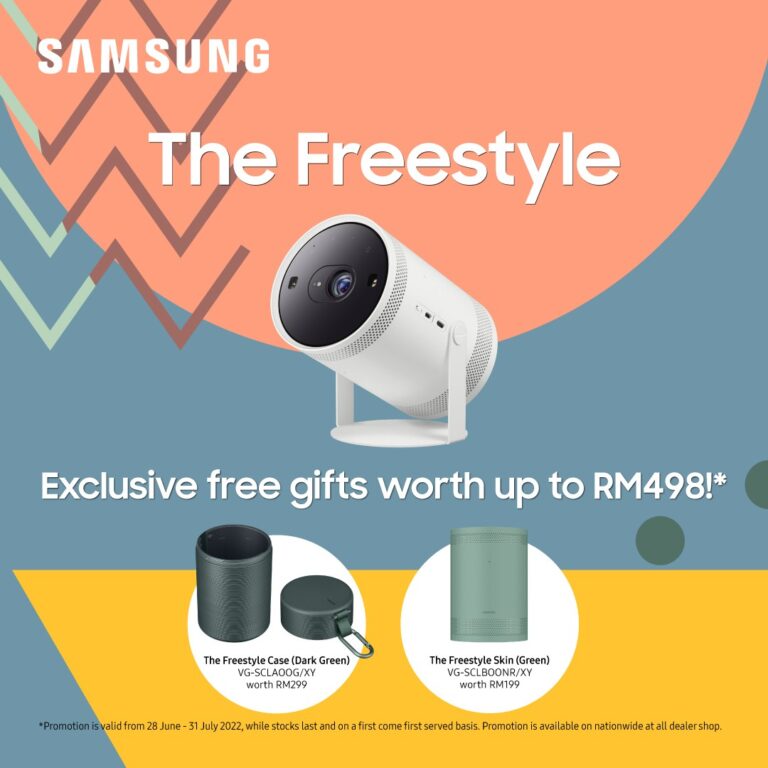 Samsung The Freestyle Officially Available at The Stores Near You