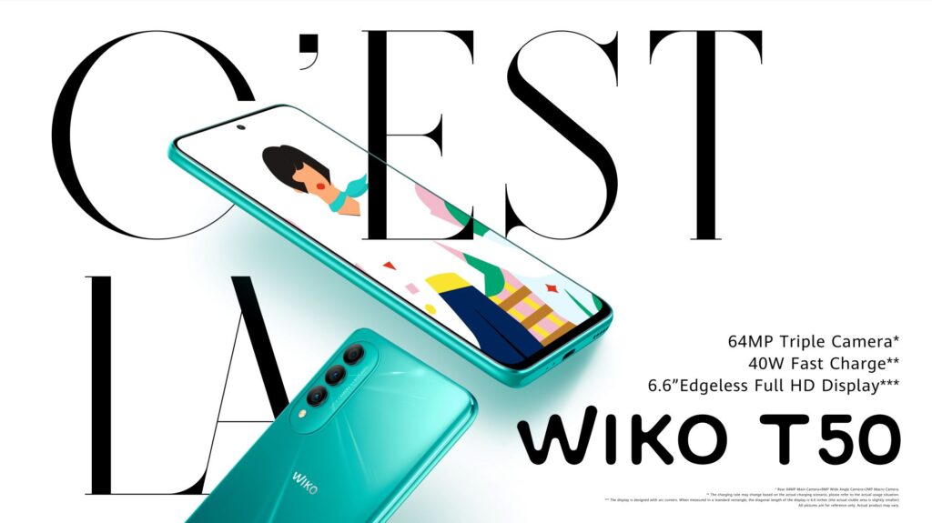 Get Your Inner French Chic on with The New Wiko T50! Stylish, Elegant – with a Touche Française
