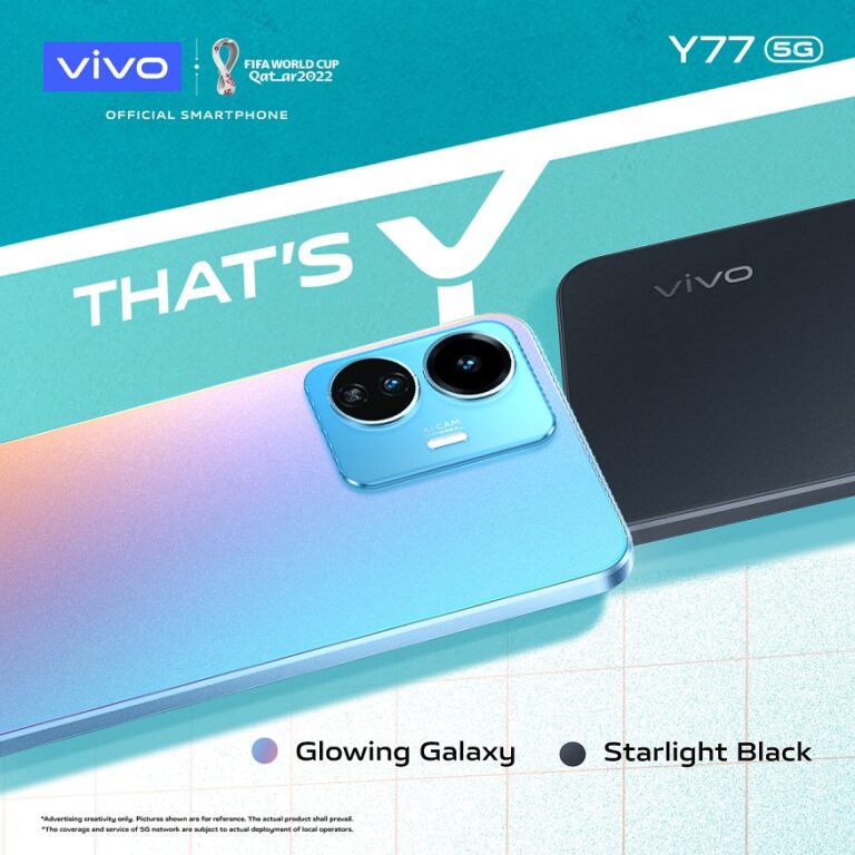 vivo Reveals the Design and Two Sparkling Colours for the Upcoming vivo Y77 5G