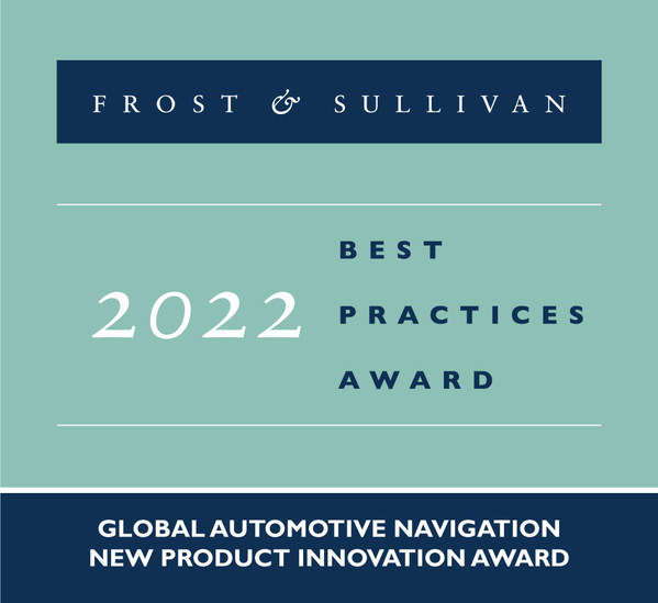TomTom Applauded by Frost & Sullivan for Enabling Ease and Convenience in Automotive Navigation With its Cloud-Native In-Dash Hybrid Navigation System