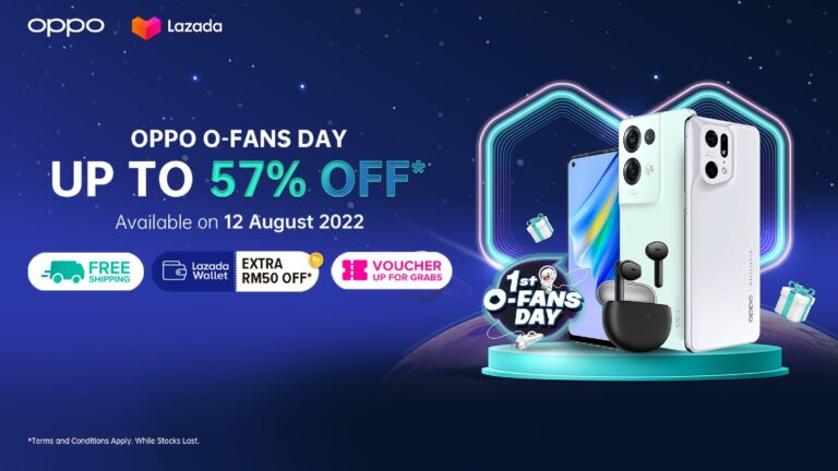 OPPO O-Fans Day Rewards Lazada Shoppers with Exciting Deals on their Desired OPPO Products