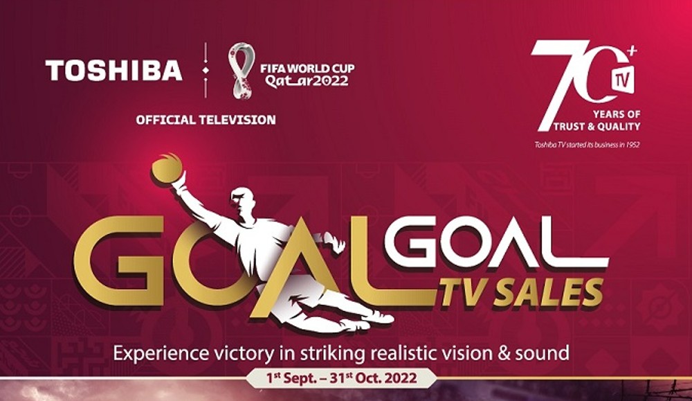 Toshiba TV is Ready to Send You to FIFA World Cup Qatar 2022