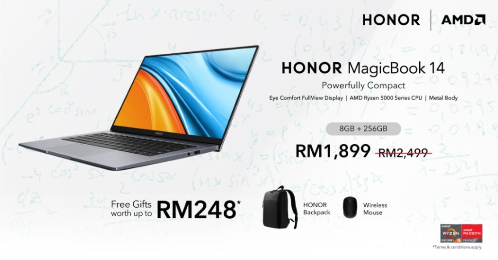 HONOR’s Back To School Sale is Giving Away Instant Rebate Up to RM800!