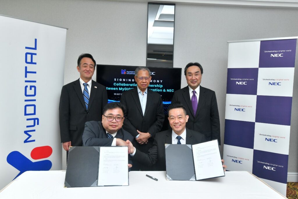 NEC Malaysia Enters Collaborative Partnership With MyDIGITAL