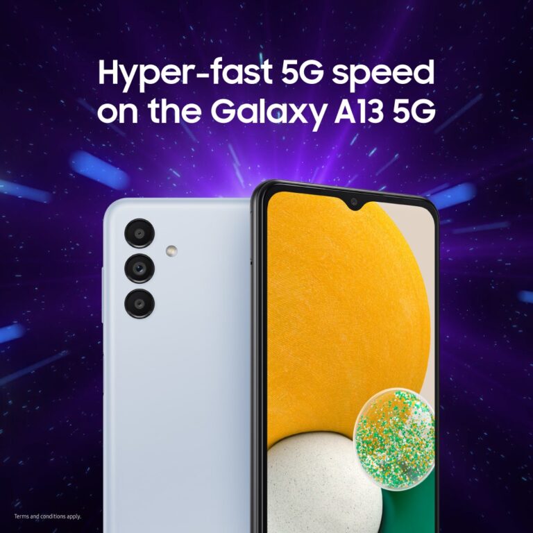Democratising 5G for All with the Galaxy A13 5G