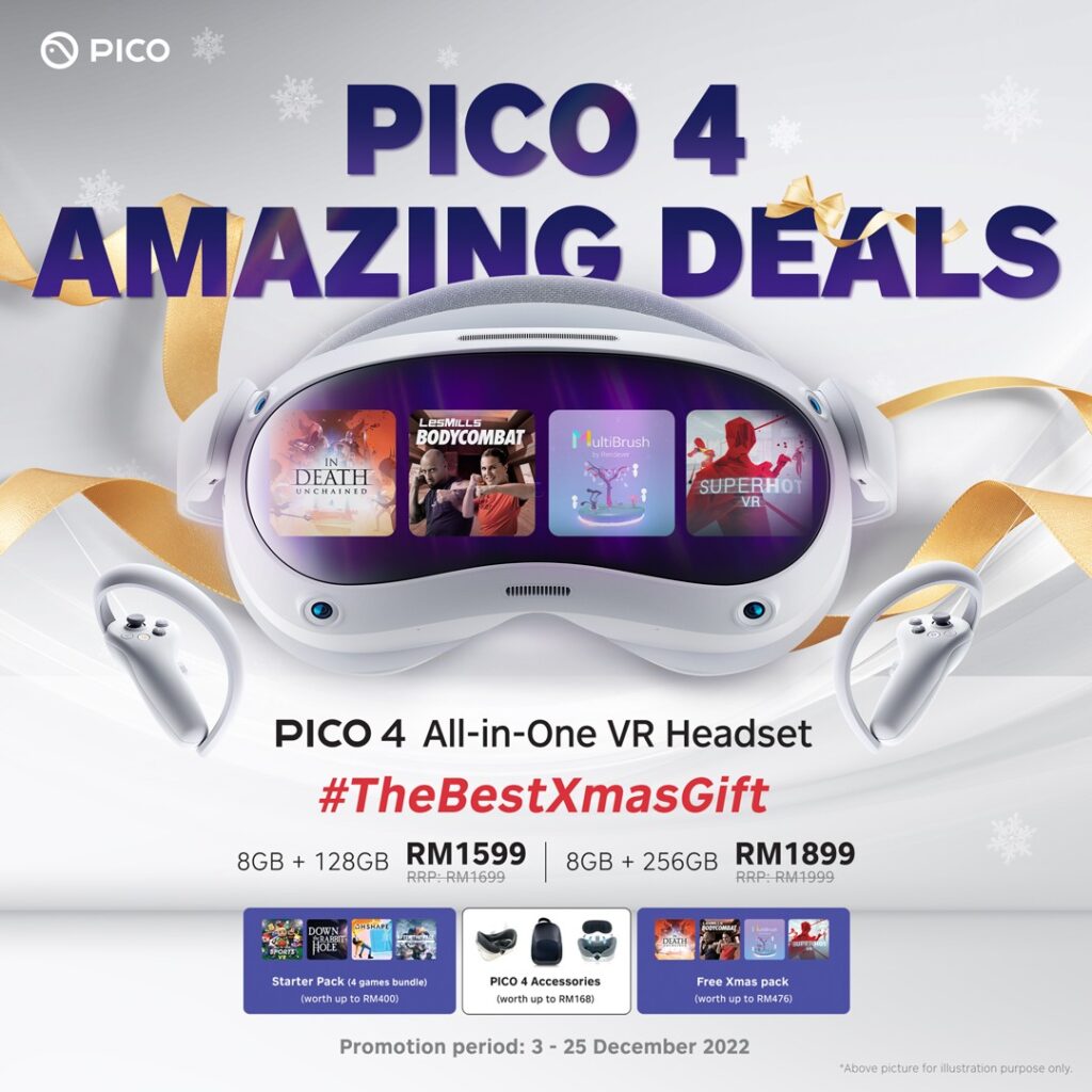 PICO presents #TheBestXmasGift - 'Tis the season to play new games with PICO 4