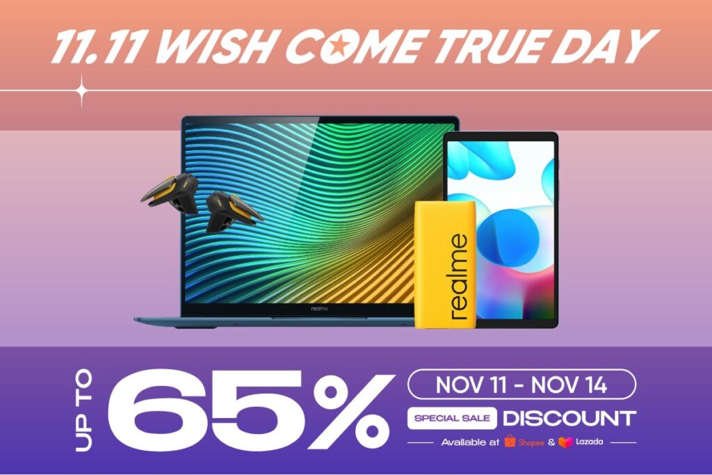 realme Watch 2 and realme Band 2 at Just RM59 During realme 11.11 Wish Come True Day Sale