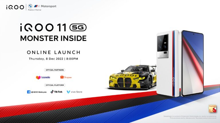 First Snapdragon 8 Gen 2 Flagship Model In Malaysia: iQOO 11 5G Ready for Debut