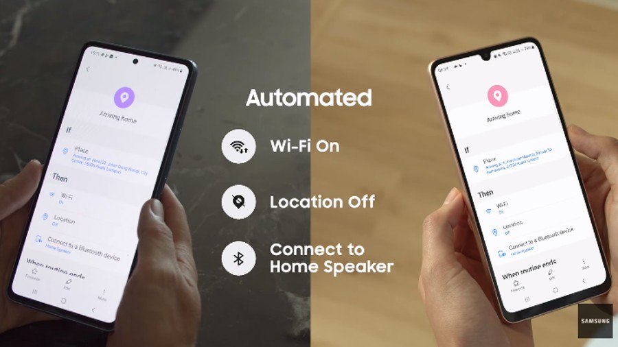 The Intelligent Assistant to Make Life Easier with Bixby Routine