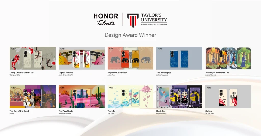 Winners of HONOR Talents Global Design Competition Announced