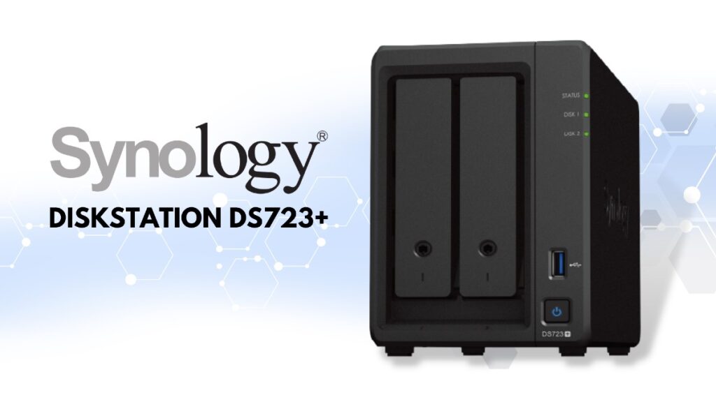 Synology introduces the new 2-bay Synology DiskStation DS723+