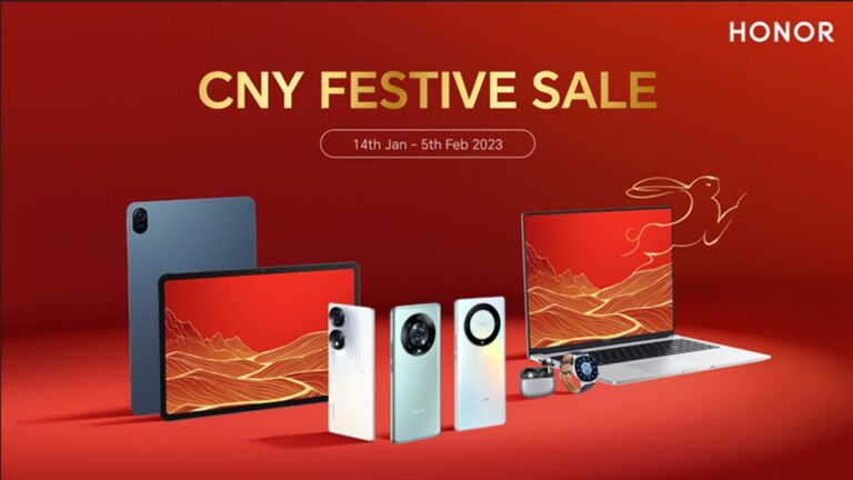 HONOR CNY Festive Sale: RM1,725 Worth of Free Gifts Up For Grabs!