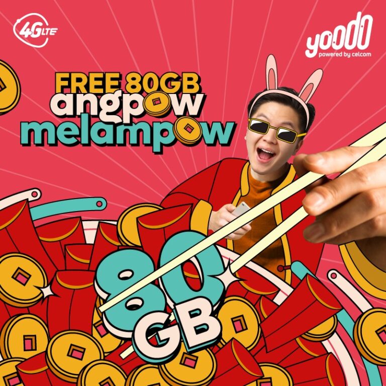 Yoodo’s Angpow Melampow Campaign Has Huat Yoo Need